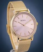 Reloj para mujeres BOWA Rio Rose-Gold Gold Mesh 38