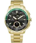 Reloj para hombres Citizen Promaster Marine Wave Tracker Eco-Drive Chronograph