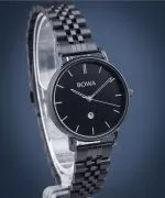 Reloj para mujeres BOWA Milan Black-Silver Tone Steel 34