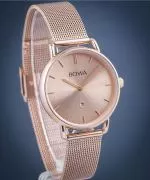 Reloj para mujeres BOWA Milan Full Pink Gold Mesh 34