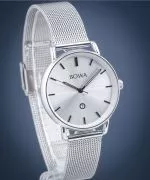 Reloj para mujeres BOWA Milan Silver-Black Tone Mesh 34