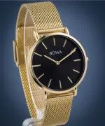 Reloj para mujeres BOWA New York Petite Black-Gold Mesh 34