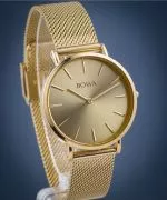 Reloj para mujeres BOWA New York Petite Full Gold Mesh 34