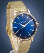 Reloj para mujeres BOWA Praha Navy Blue-Gold Mesh 38