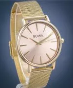 Reloj para mujeres BOWA Praha Pink-Gold Mesh 38