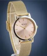 Reloj para mujeres BOWA Tokyo Pink-Gold Mesh 33