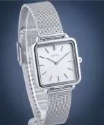 Reloj para mujeres BOWA Vienna White Silver Mesh 29