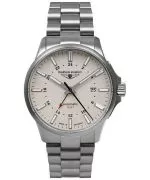 Reloj para hombres Bauhaus Aviation Titanium Automatic GMT