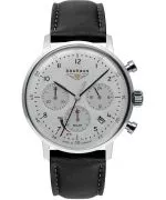 Reloj para hombres Bauhaus Classic Power Reserve Solar Chronograph