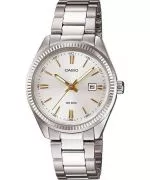 Reloj para hombres Casio MTP blanco