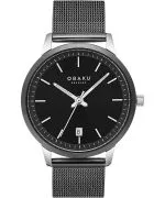 Reloj para hombres Obaku Salvie Charcoal