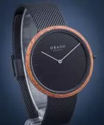 Reloj para hombres Obaku Trae Charcoal