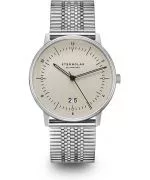 Reloj para hombres Sternglas Naos Big Date Alabaster