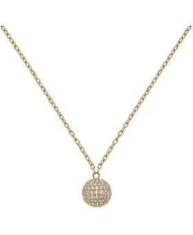 Collar Daniel Wellington Pavé Crystal Pendant Gold