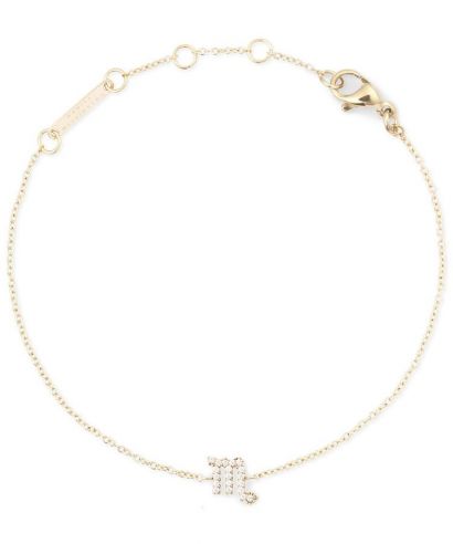 Pulsera Daniel Wellington Crystal Zodiac Chain Gold Scorpio