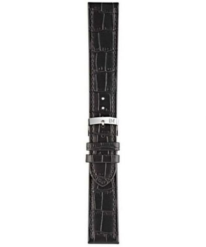 Correa Morellato Juke Alligatore Calf Opaco Nero 20 mm
