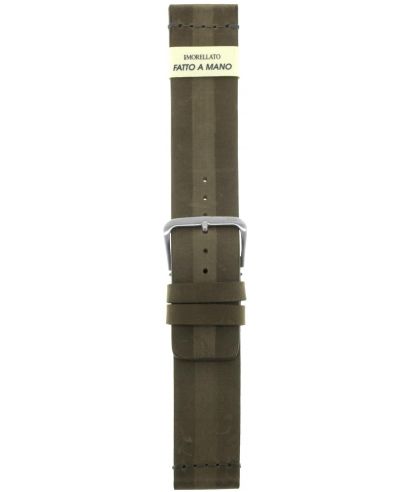 Correa Morellato Vermeer Cuoio Timber Dark Grey 22 mm