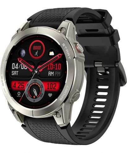 Smartwatch unisex Manta Activ X GPS Silver SET