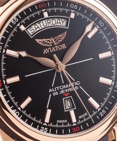 Reloj para hombres Aviator Douglas Day-Date