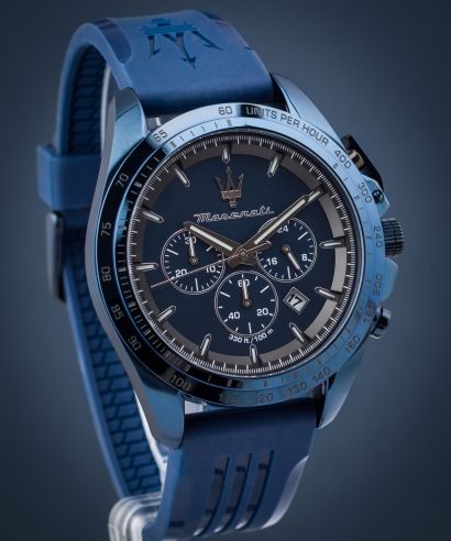Reloj para hombres Maserati Traguardo Chronograph Blue Edition
