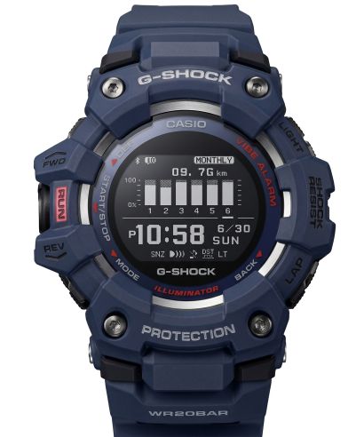 Reloj para hombres Casio G-Shock G-Squad Bluetooth Sync Step Tracker
