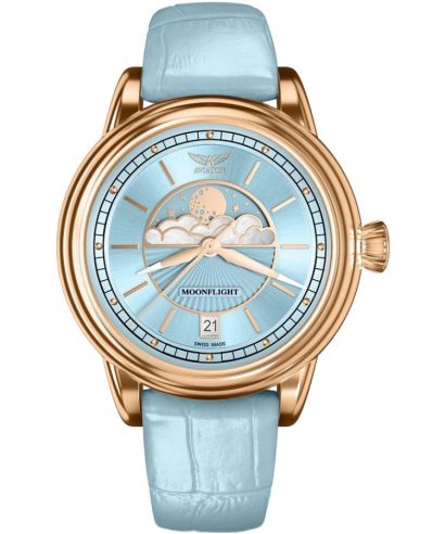 Reloj para mujeres Aviator Moonflight Ice Blue Limited Edition