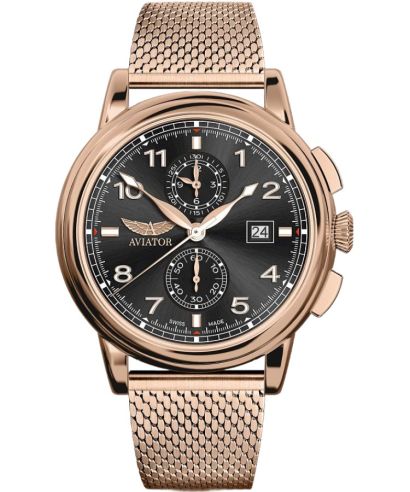 Reloj para hombres Aviator Douglas DC-3 Chronograph Limited Edition