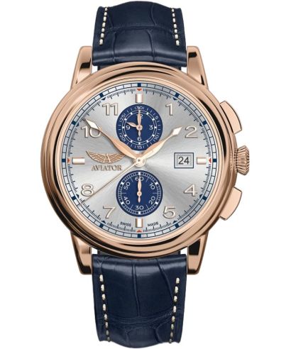 Reloj para hombres Aviator Douglas DC-3 Chronograph Limited Edition