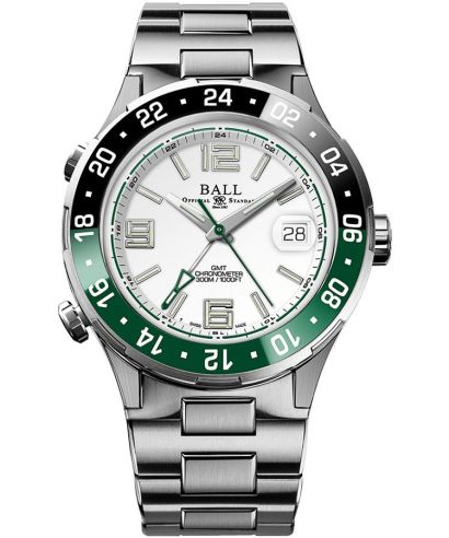 Reloj para hombres Ball Roadmaster Pilot GMT Automatic Titanium Limited Edition