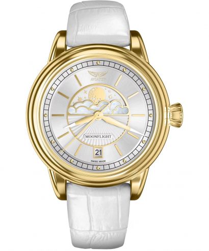 Reloj para mujeres Aviator Douglas Moonflight Limited Edition