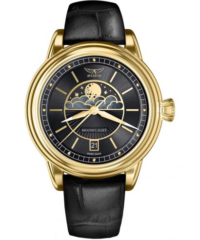 Reloj para mujeres Aviator Douglas Moonflight Limited Edition