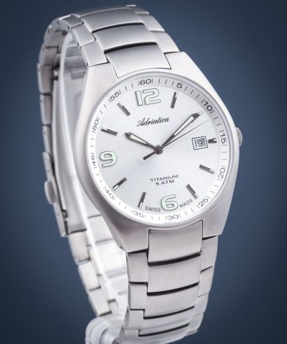 Reloj para hombres Adriatica Classic Titanium