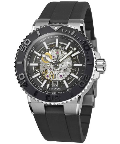 Reloj para hombres Epos Sportive Diver Skeleton Automatic