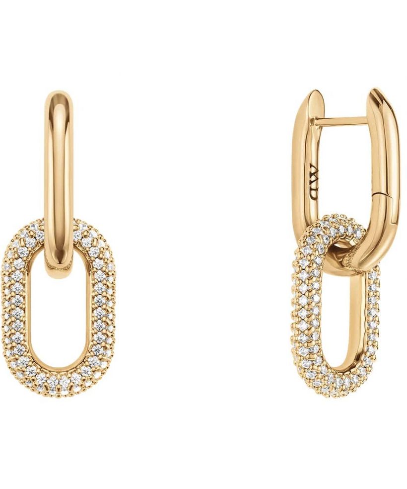 Pendientes Daniel Wellington Crystal Link Gold