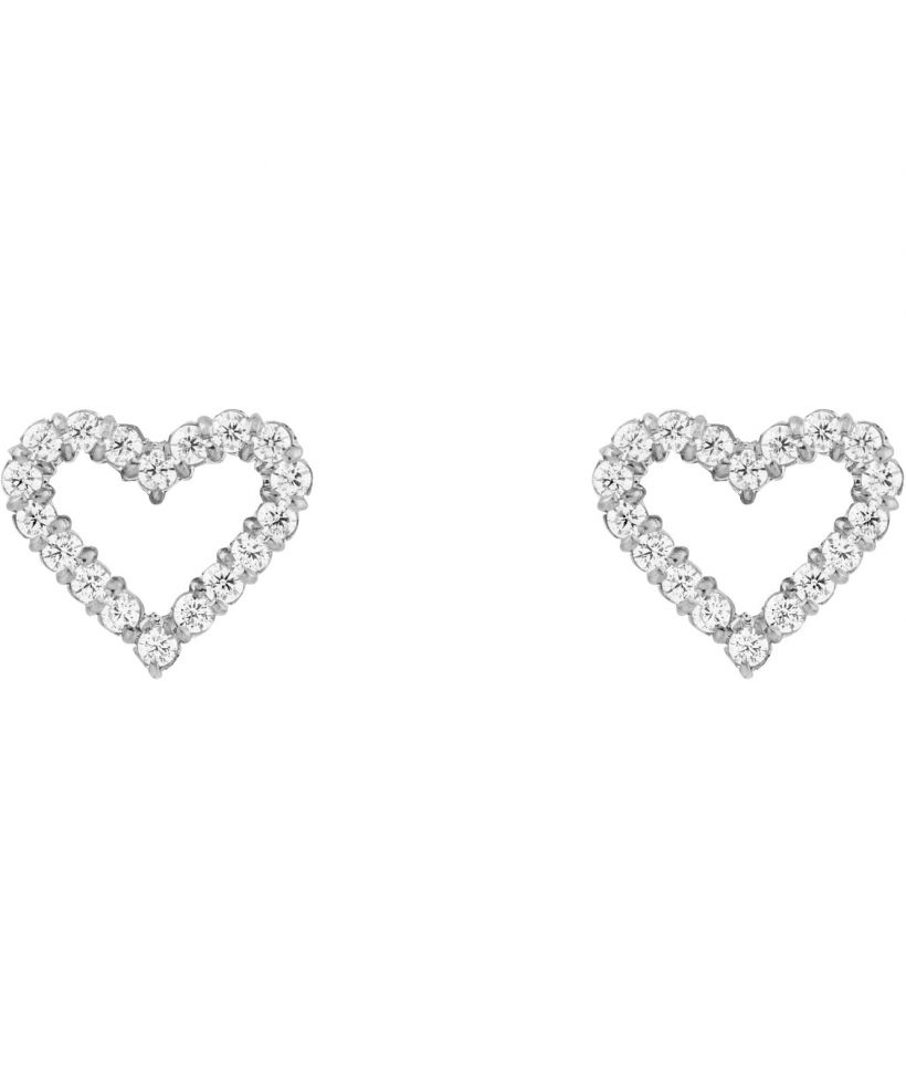 Pendientes Daniel Wellington Mirelle Heart Silver