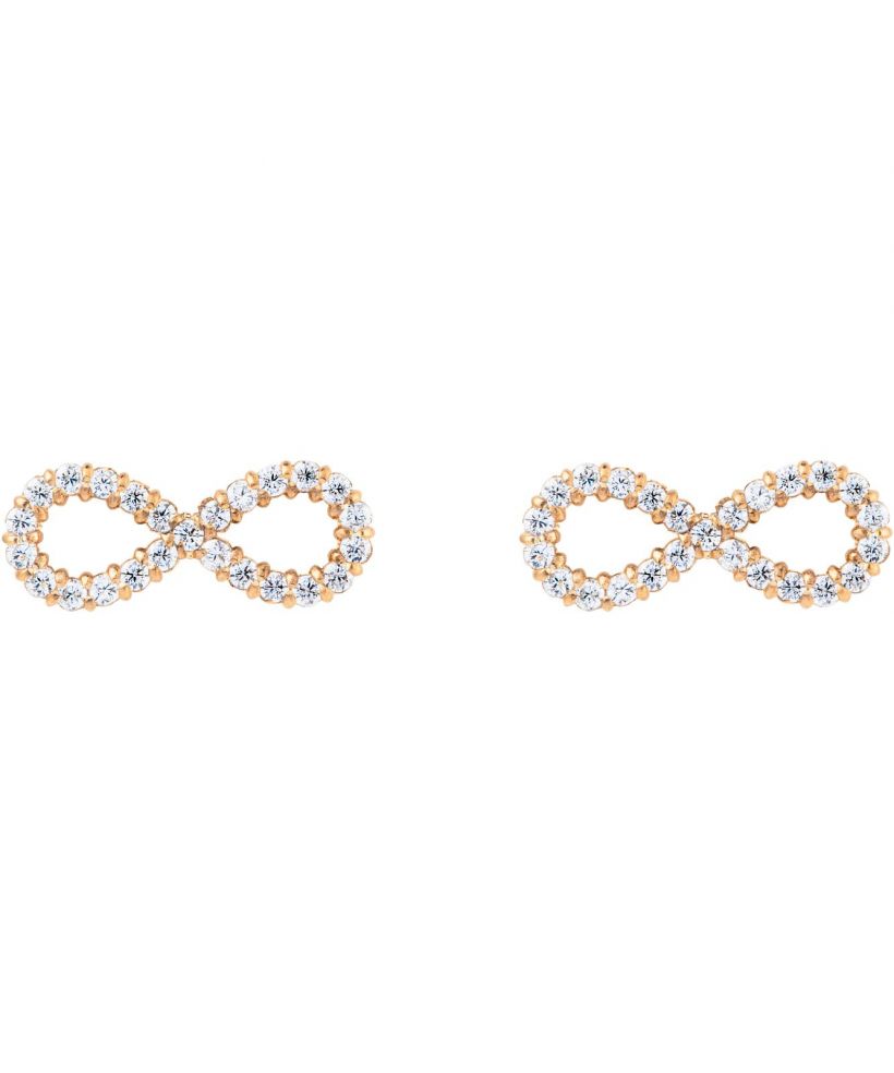 Pendientes Daniel Wellington Mirelle Infinity Rose Gold