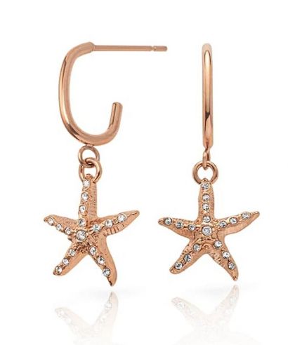Pendientes Paul Hewitt Sea Star Hoops Earing Rose Gold