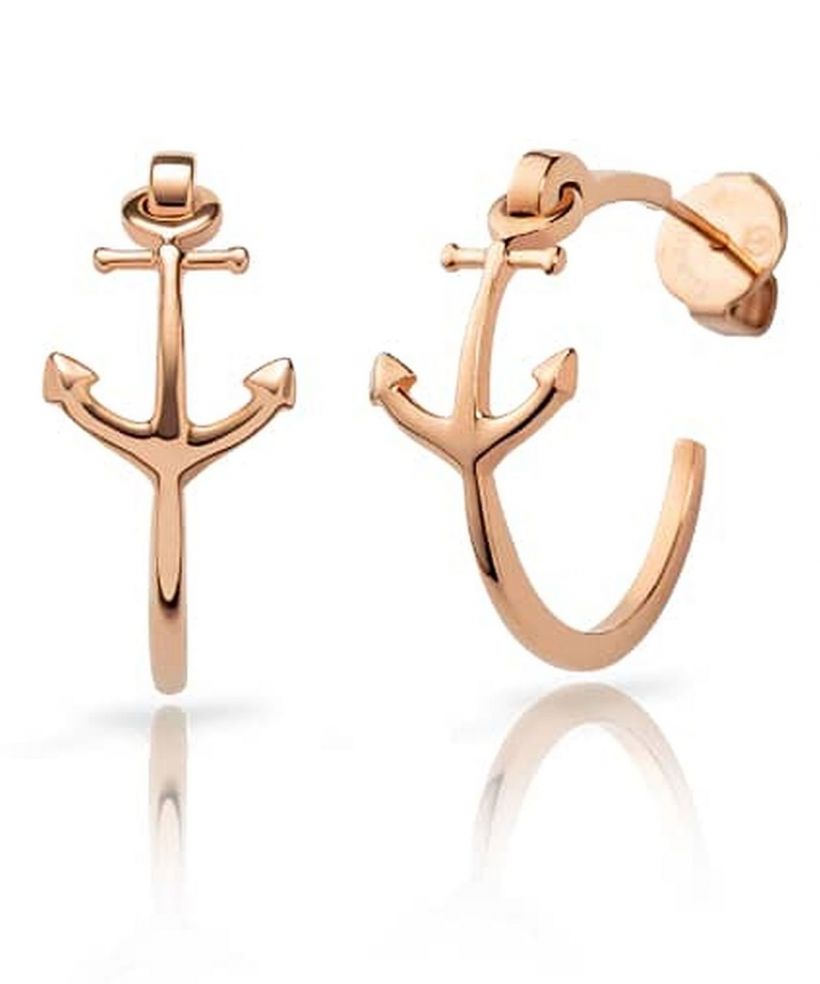 Pendientes Paul Hewitt The Anchor II Rose Gold