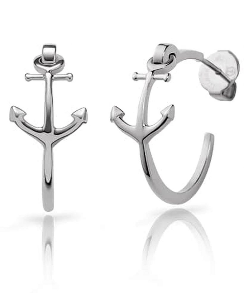 Pendientes Paul Hewitt The Anchor II Silver