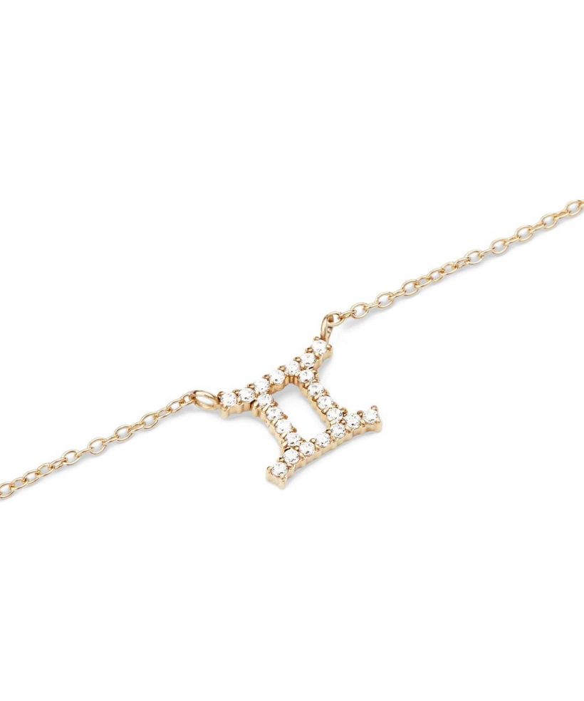 Collar Daniel Wellington Crystal Zodiac Chain Gold Gemini