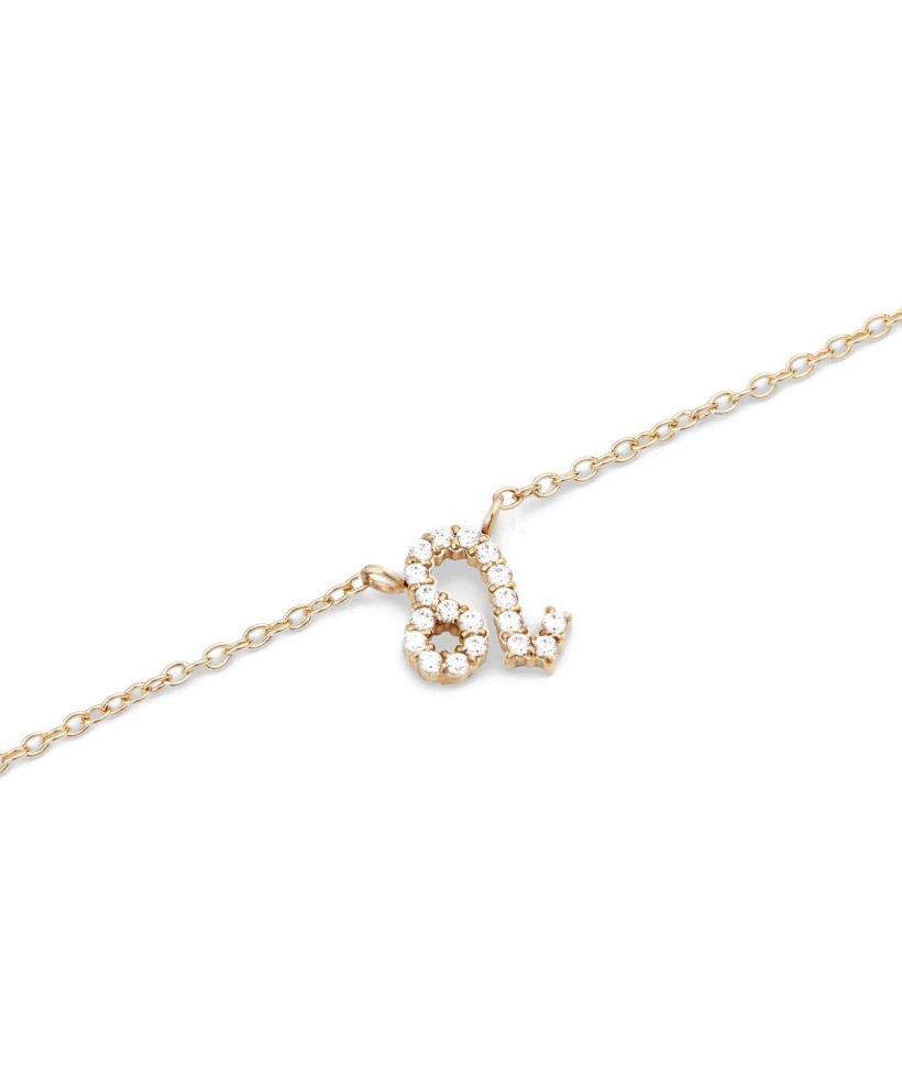 Collar Daniel Wellington Crystal Zodiac Chain Gold Leo