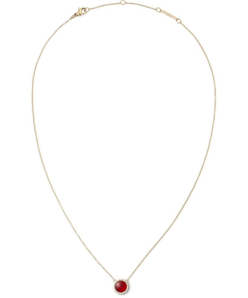 Collar Daniel Wellington Audrey Red Agathe Gold