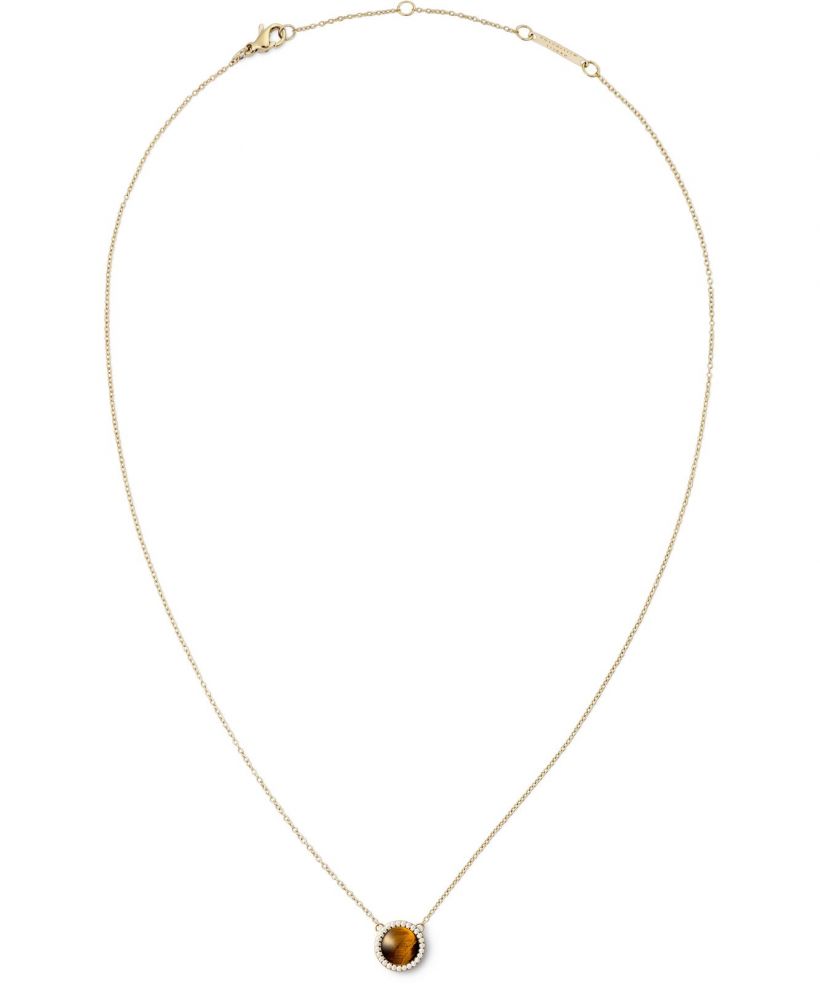Collar Daniel Wellington Audrey Tiger Eye Gold