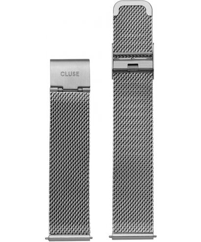 Correa Cluse Boho Chic Mesh Silver 18 mm