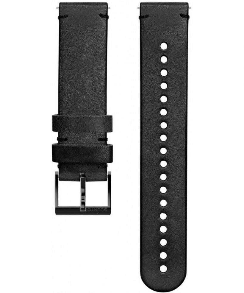 Correa Suunto Urban 2 Leather Strap Black Black Size M 20 mm