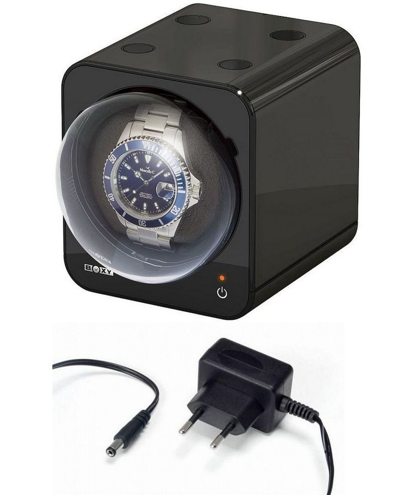 Beco Technic Boxy Fancy Brick rotador para 1 reloj con fuente de alimentación