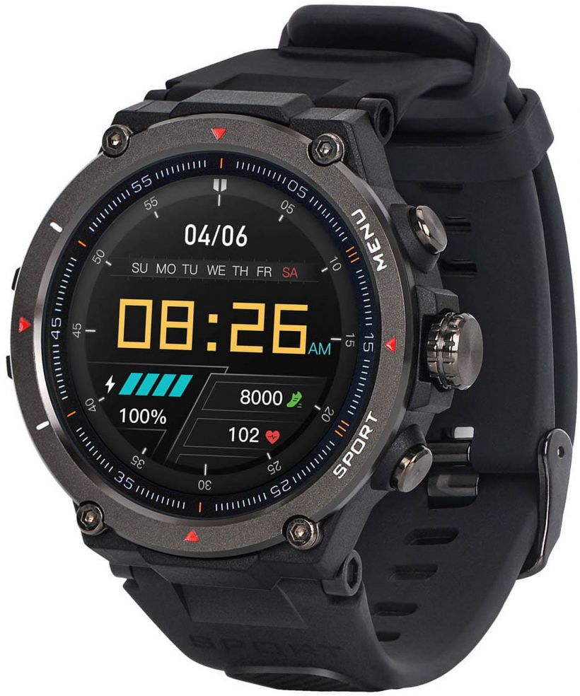 Smartwatch para hombres Garett GRS PRO Czarny
