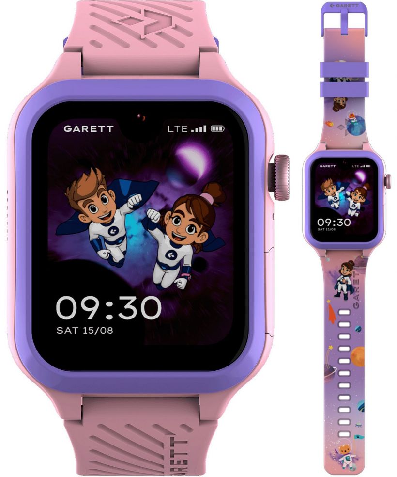 Smartwatch para niños Garett Kids Essa AI 4G Rosa SET