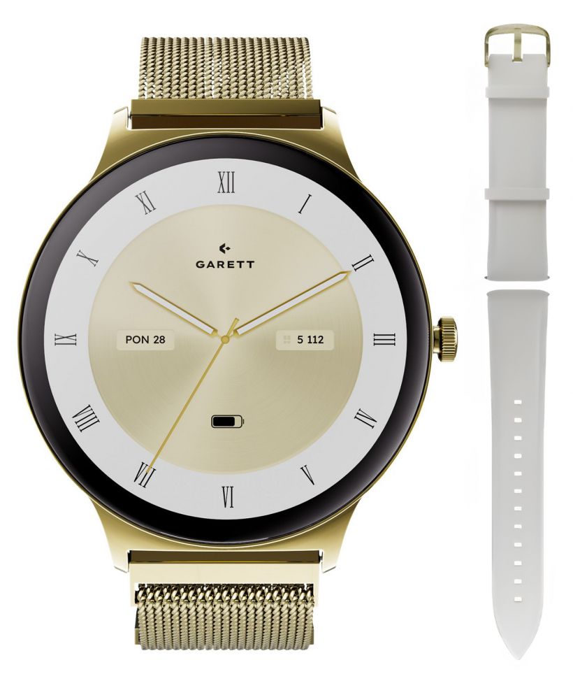 Smartwatch para mujeres Garett Verona 2 Glow Mesh SET