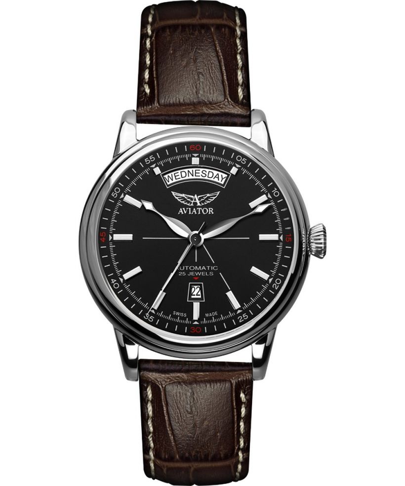 Reloj para hombres Aviator Douglas Day-Date